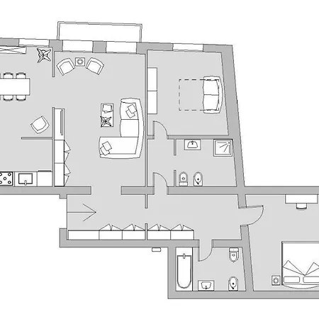 Ca' Del Monastero 1 Collection For 4 Guests With Balcony And Lift アパート *